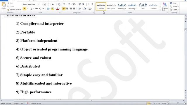 Java Lect 3 : Features of Java смотреть онлайн