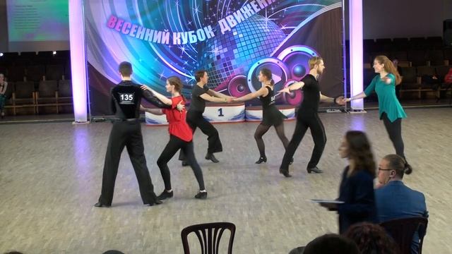 30.3.19 Весенний Кубок Движения ReDance J&J Beinner01 партнеры, проходит 1 из 3 смотреть онлайн