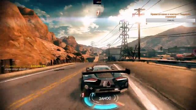 Стрим прохождение игры Split Second: Velocity # 11 смотреть онлайн