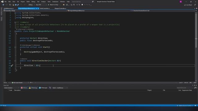Creating A Rogue-like (like Vampire Survivors) In Unity — Part 3: Weapons And Enemy AI
