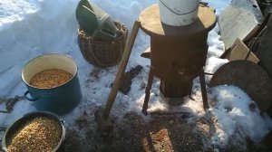 Плющилка зерна (устройство, работа,)