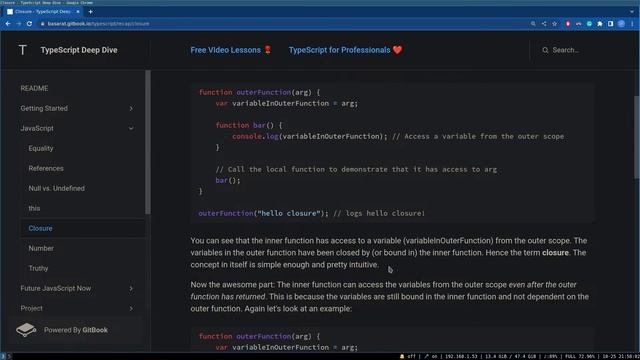 TypeScript Deep Dive: this and Closure смотреть онлайн