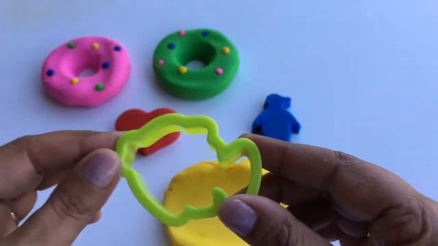 Разноцветные Пончики Пластилин смотреть онлайн