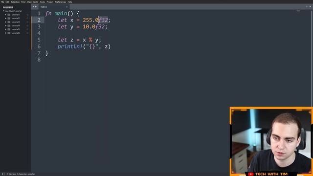 Rust Tutorial #6 - Arithmetic and Type Casting смотреть онлайн