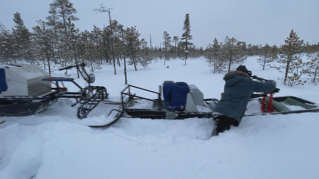 Как пень ломает мотобуксировщик/ LIFAN 13л.с. вывез 320кг смотреть онлайн