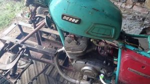 Работа двигателя Иж юпитер 3 с карбюратором PWK - 30