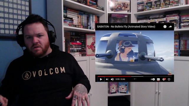 WOW THIS IS HEAVY, DIDNT EXPECT TO SHED SOME TEARS - SABATON - NO BULLETS FLY [REACTION] смотреть онлайн