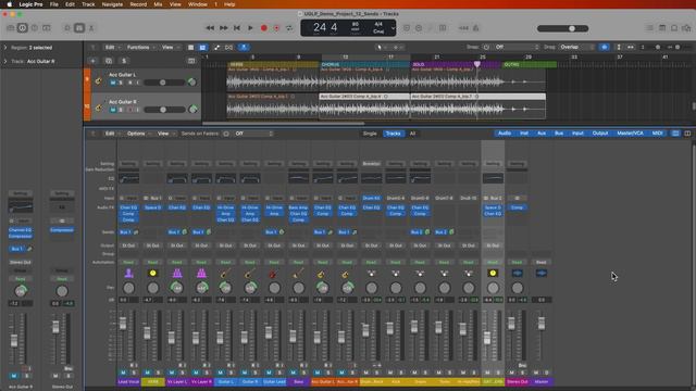 Logic Pro #28 - Sends & Time-Based Effects смотреть онлайн