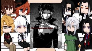 реакция/BSD~великий из бродячих псов~реакция на тт/тик ток