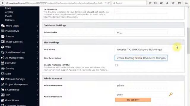 How To Install The Latest Version Of Wordpress 4.2.2 In Webhosting Full HD смотреть онлайн