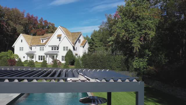 Биоклиматическая пергола от Pergola Russia защитит от солнца, ветра, дождя и снега смотреть онлайн