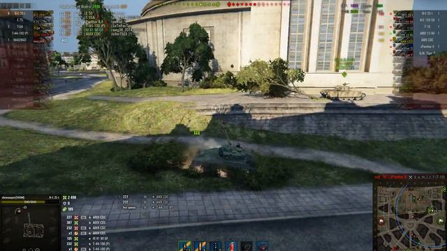 бой на танке В С 25t уровень 10 на карте Париж смотреть онлайн