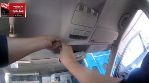 Skoda Octavia   How to Remove Sun Visor Clip