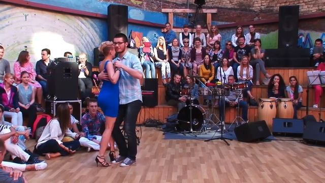 V1 Salsa Battle 2014. Кизомба баттл смотреть онлайн