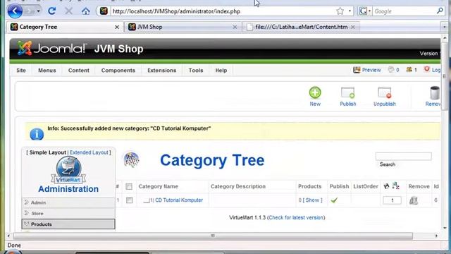 3 1 Menginput Kategori Produk Cara Buat toko Online dengan Virtuemart dan Joomla 1.5 смотреть онлайн