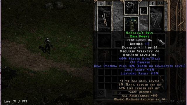 Diablo 2 The Fury Within - Full Set Natalya's Odium смотреть онлайн