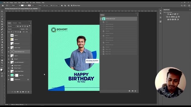 Adobe Photoshop Tips and Tricks | History panel | Bangla Tutorial | ফটোশপ টিপস смотреть онлайн