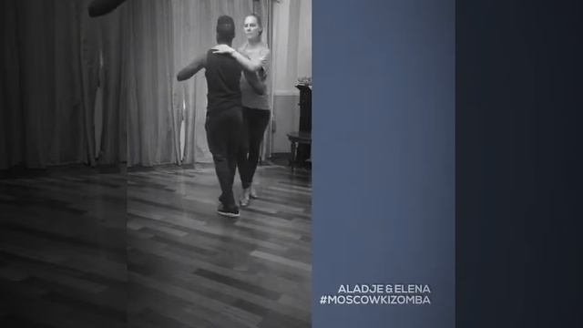 Aladje & Elena Kizomba in Moscow improvisation смотреть онлайн