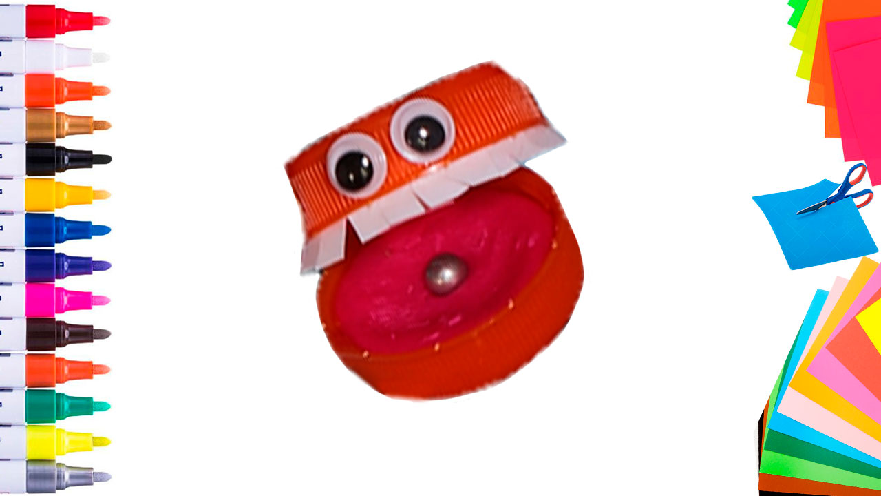 Детские поделки из пластиковых крышек своими руками, простые поделки из крышек для детей смотреть онлайн