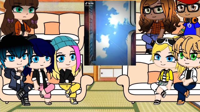 Реакция Леди баг и супер кот на команду 7. (Наруто Узумаки) {2/4} [Gacha club] смотреть онлайн