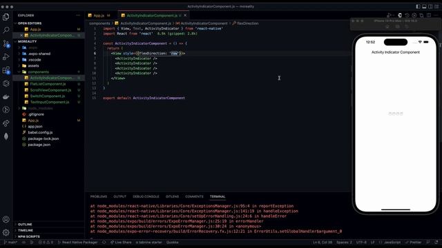 Activity Indicator Component Made Easy with React Native [In 5 Minutes] - 2022 смотреть онлайн