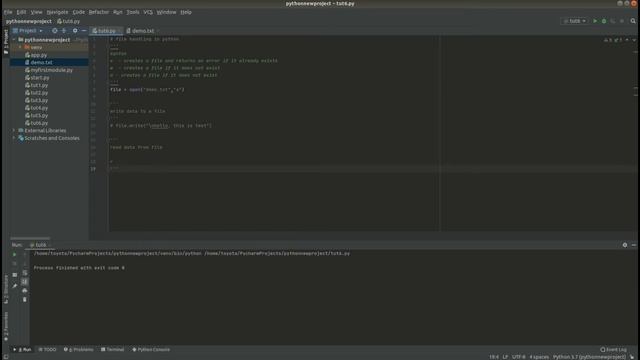 Python Tutorial for beginners - File operations смотреть онлайн