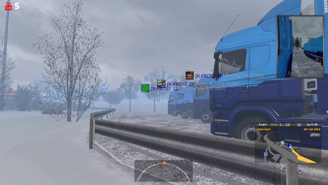 🔴 Euro Truck Simulator 2 | Конвой компании K-FROST 🔴 смотреть онлайн