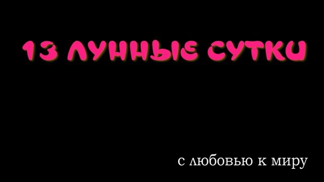 лунные сутки 13 смотреть онлайн