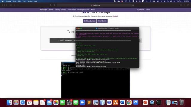 Haskell Installation Tutorial for Mac OS смотреть онлайн