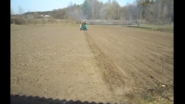 Картофелесажалка однорядная от Николая смотреть онлайн