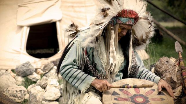 Native American flute and drums music - 10 minute Meditation смотреть онлайн