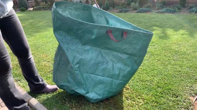 Помощник в уборке сада - САДОВЫЙ МЕШОК. Уборка листвы, травы... смотреть онлайн