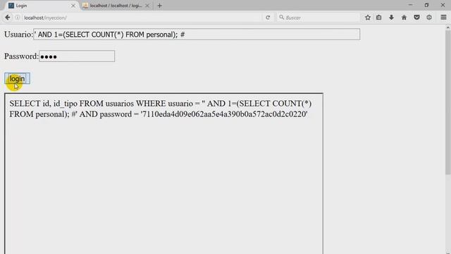 22. SQL Injection en PHP y MySQL смотреть онлайн