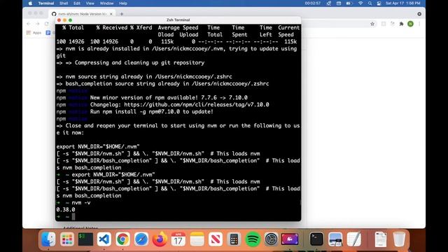 How to Update Node.js and NPM in the Terminal on Mac OS смотреть онлайн