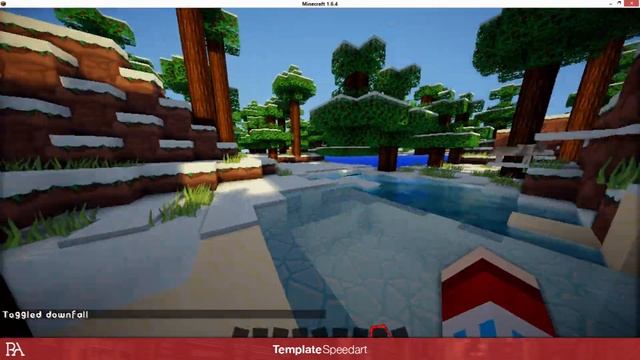 Minecraft Background Template [+Download] • Speedart смотреть онлайн