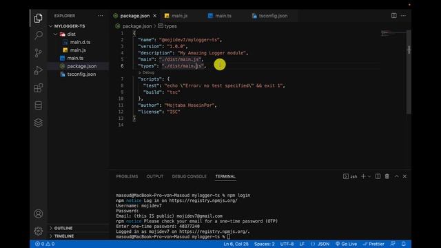 How To Publish TypeScript Modules Into NPM смотреть онлайн