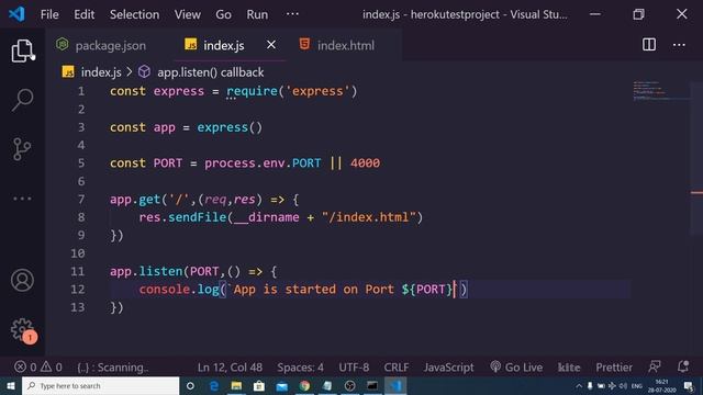 How to Deploy Node.js Express App on Heroku Online Full Tutorial For Beginners смотреть онлайн