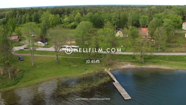 4545. Buss (Bus) Drone Stock Footage Video смотреть онлайн