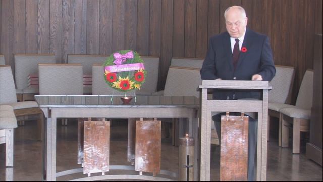 Sunday, November 8, 2020 - Kindness Series: Kindness In Difficult Times (Remembrance Sunday)