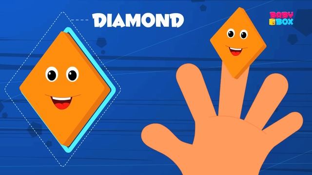 Finger Family Shapes | Nursery Rhymes | Shapes смотреть онлайн