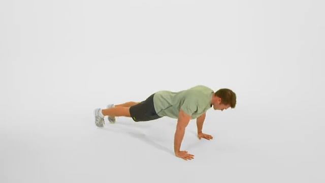 Отжимания от пола (средняя постановка рук) смотреть онлайн