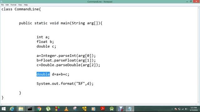 Java Programming Tutorials for Beginners - 05 - Command Line Arguments Part 02 смотреть онлайн