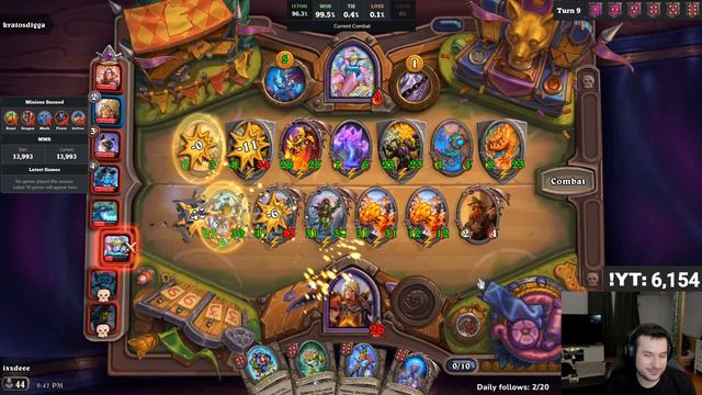 Barov's Buddy GENERATING TOO MUCH GOLD!! | Hearthstone Battlegrounds смотреть онлайн