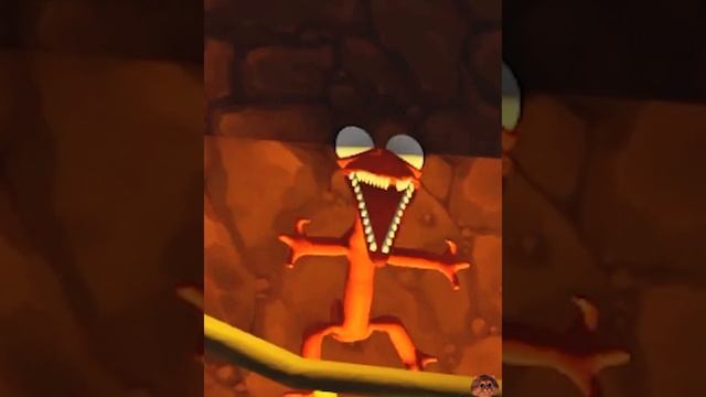 ИГРА rainbow friends роблокс хотел накормить оранжевого монстра котенок геймер #shorts #roblox смотреть онлайн