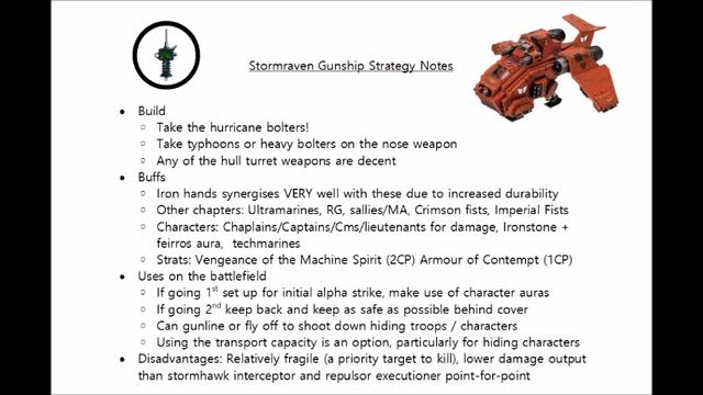 Stormraven Gunship: Rules, Review + Tactics - New Space Marine Codex Strategy Guide смотреть онлайн
