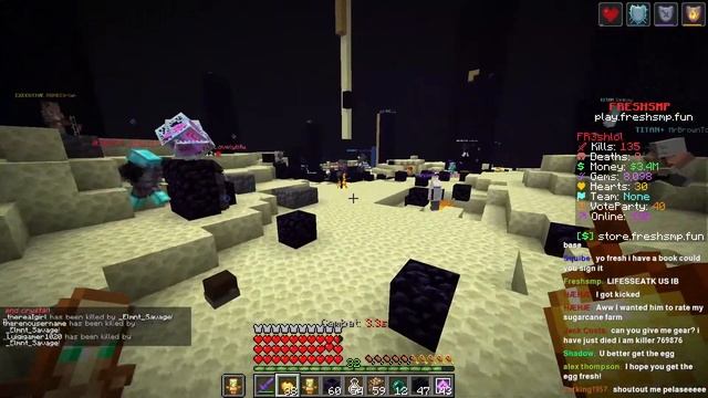 500 Minecraft Players Fight for Dragon Egg! смотреть онлайн
