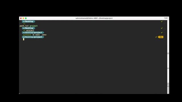 Python Project Management | Using Virtual Environment (venv) | ZSH Terminal смотреть онлайн