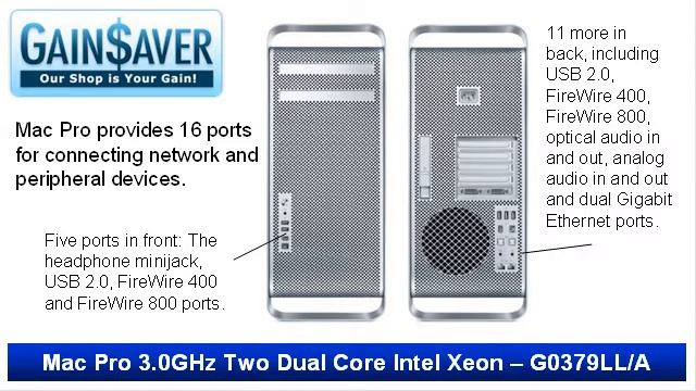 GainSaver Reviews & Deals: Mac Pro 3.0GHz Two Dual Core Intel Xeon only $368.10 смотреть онлайн
