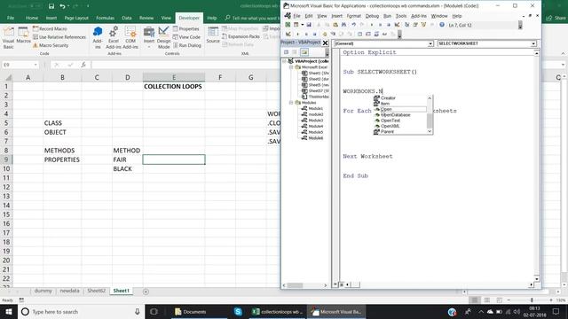 What are objects and Classes -COLLECTION LOOPS SERIES 6/10 Video 657 смотреть онлайн