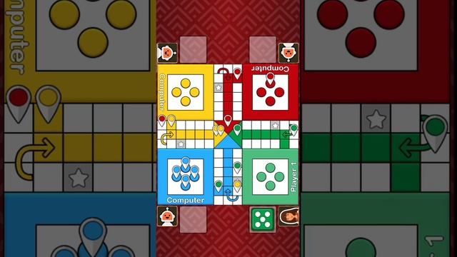 ludo Game : Super fast Ludo Classic Board - 2020 game me Vs 3 computers смотреть онлайн